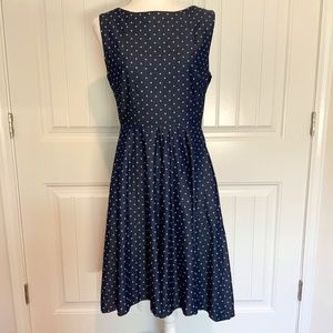 ISDA & CO Retro Polka Dot Swing Dress